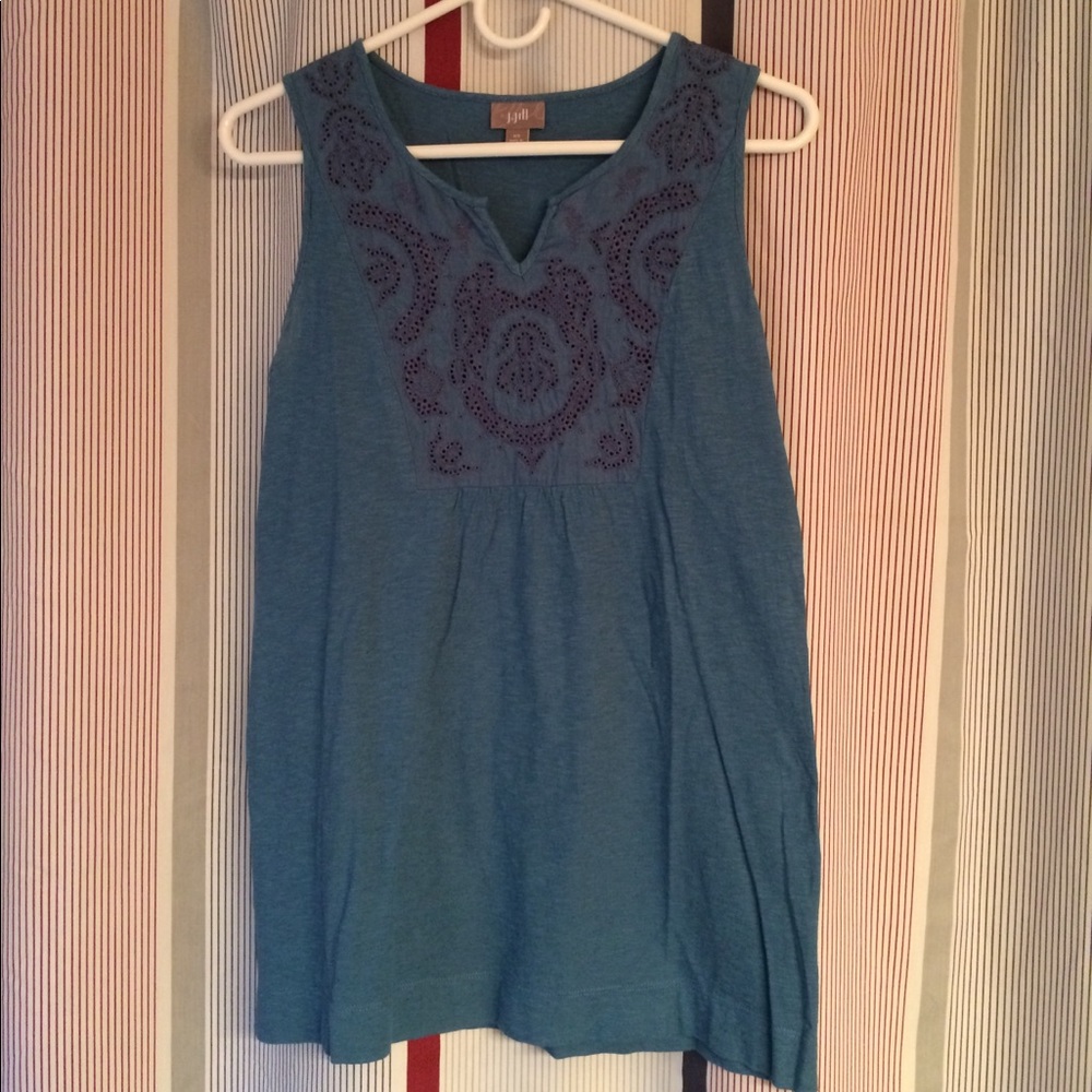 JJill linen/ cotton tank